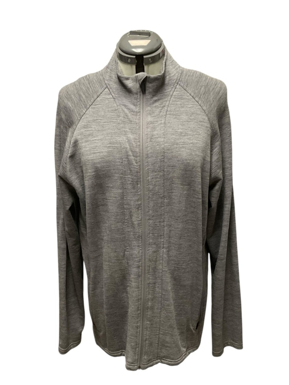 Icebreaker men’s full zip merino wool jacket size L